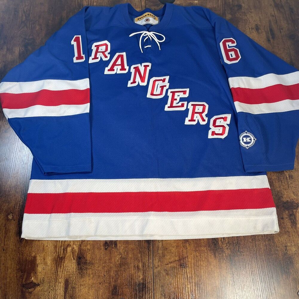 KOHO New York Rangers Bobby‎ Holik Men's Hockey Jersey XL Made In Canada. #16